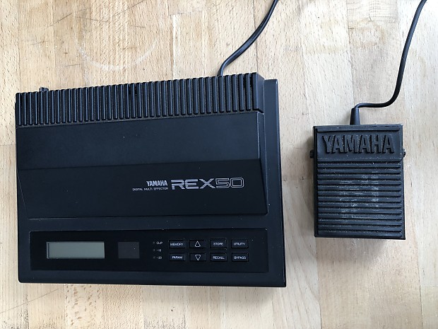 ギター yamaha REX50 Yamaha REX50 Guitar Multi Effects Processor Vintage 1980s