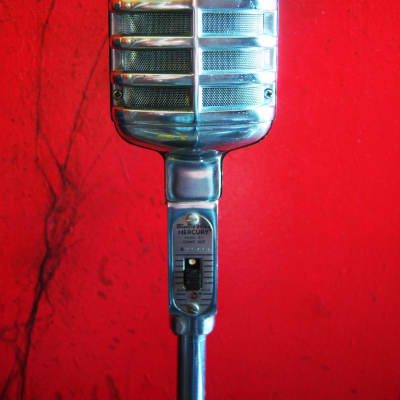 Vintage 1950's Electro-Voice 611 Mercury Omnidirectional Dynamic Microphone High Z w accessories image 4