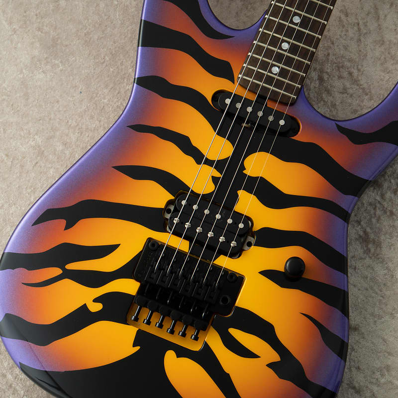 ESP EDWARDS E-PURPLE TIGER -Purple Sunburst Tiger Graphic- | Reverb