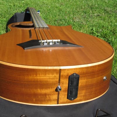 Sale: Rare Vintage Warwick Alien 4 electro-acoustic bass handcrafted by Lakewood in Germany image 10