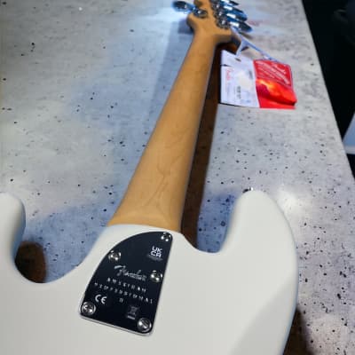 Fender AM Pro II Jazz (5), Olympic White / Rosewood image 10