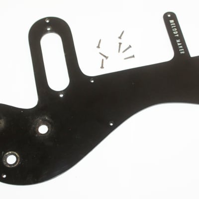 Vintage 1959 Gibson Melody Maker Pickguard 3/4 scale Big Pickup MM Scratch Plate Rollmarks 1960 image 2