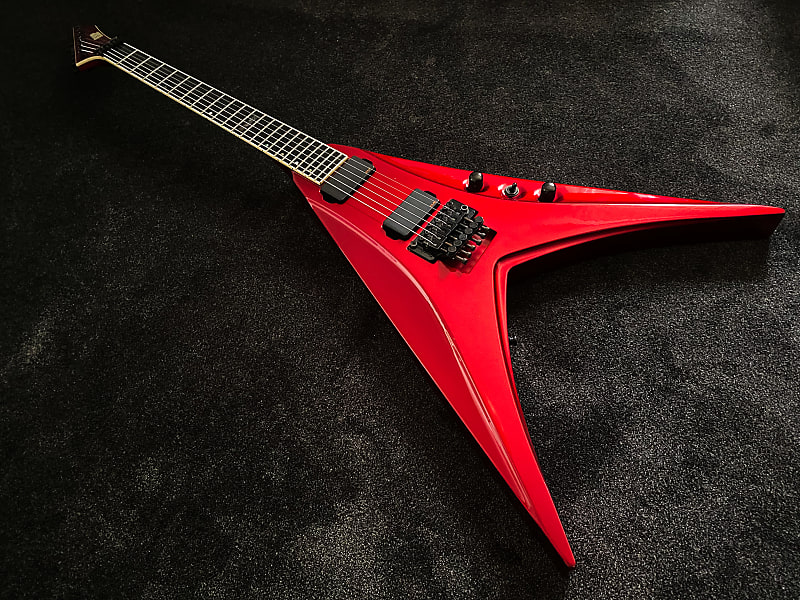 ESP MR300V 1990s Candy Apple Red - Flying V - RARE!