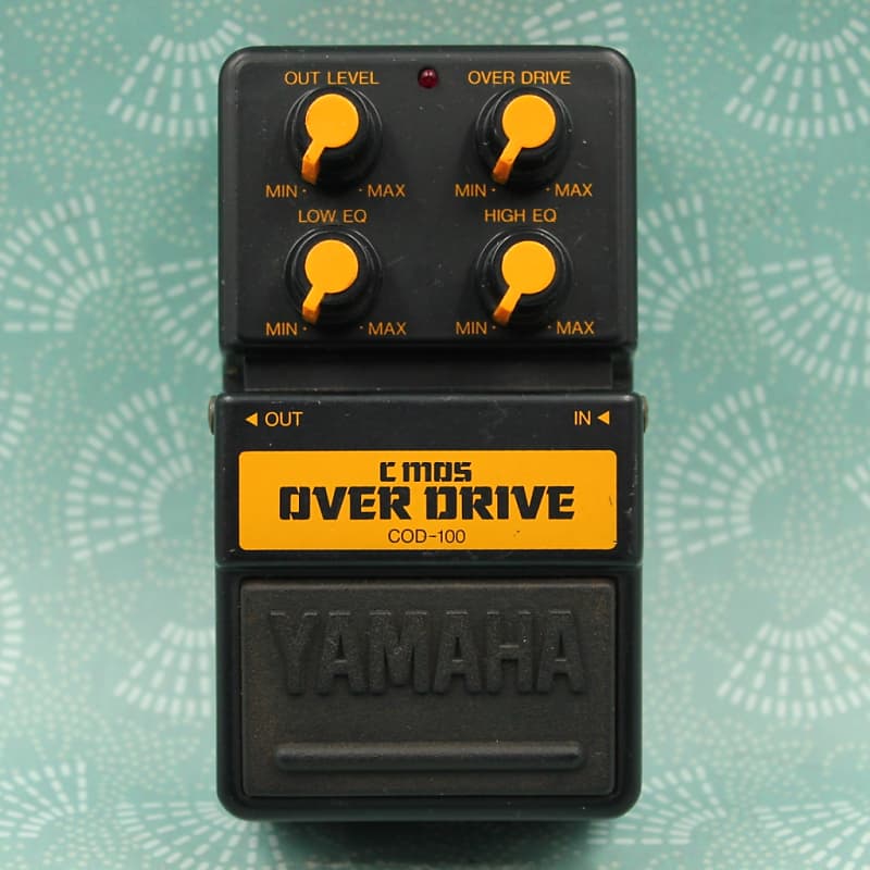 Yamaha COD-100 C MOS Over Drive Vintage Guitar Effect Pedal