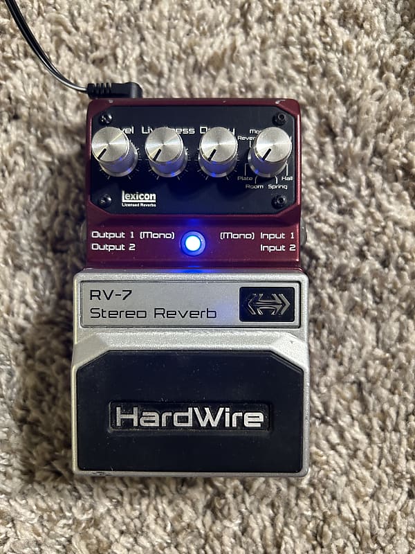 DigiTech Hardwire RV-7 Stereo Reverb