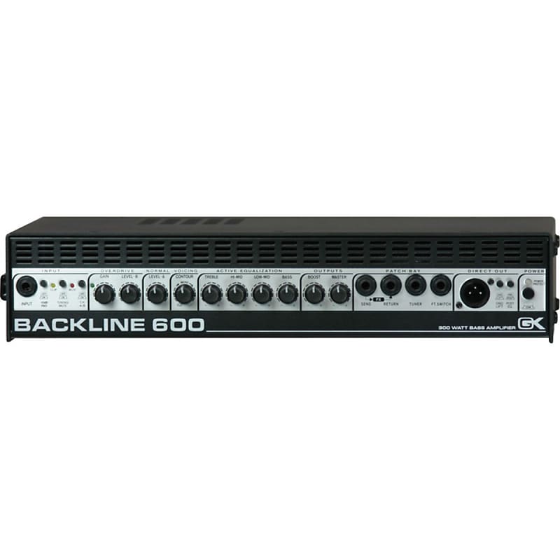 Gallien-Krueger Backline 600 2-Channel 300-Watt Bass Amp Head