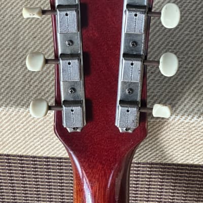 Gibson Les Paul Junior 1959 - a very cool patinated Cherry Red Jr. w/a nice fat neck w/no issues. image 8