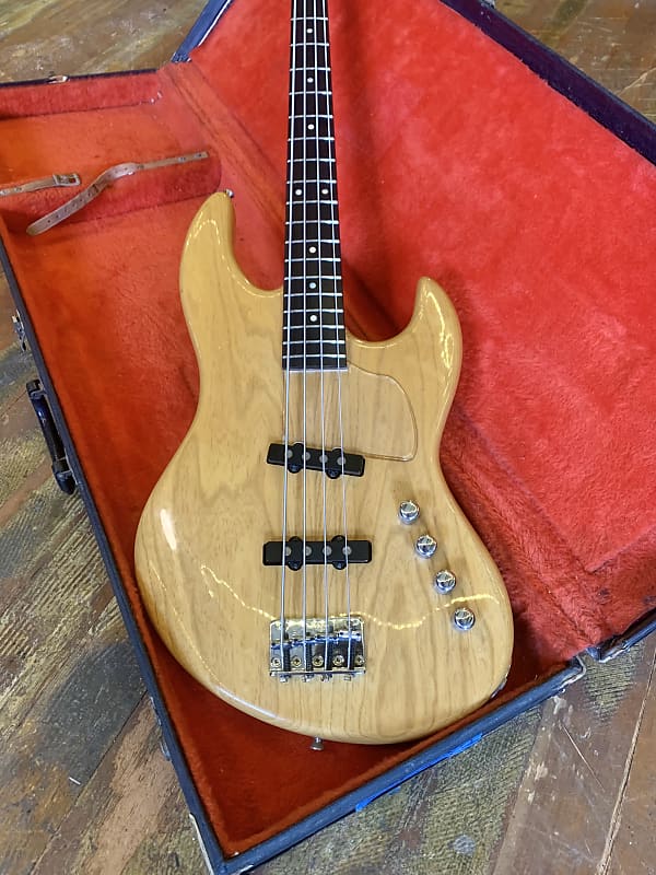 Moon JJ-4 jazz bass Natural original vintage mij japan custom JB-4 | Reverb