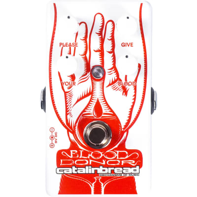 Catalinbread 2023 Limited Edition Blood Donor Overdrive Guitar Effect Pedal image 1
