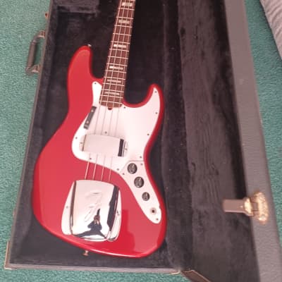 Fender 50th Anniversary Jazz Bass - Candy Apple Red image 8