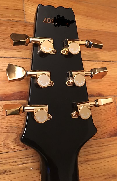 Aria Pro Ⅱ PE-60 マツモク期 ジャパンヴィンテージ Aria Pro II PE-60 Black N Gold Guitar, Japan, Set Neck