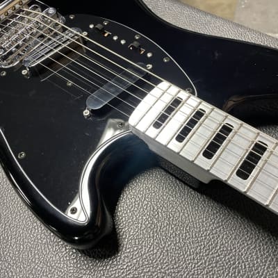 Electrical Guitar Company Custom 2023 Black Imron Mustang Jaguar Kurt Cobain image 8