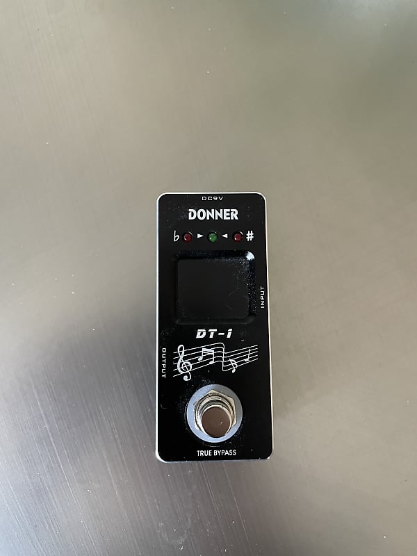 Donner DT-1 Tuner Pedal and DP-1 Power Supply image 1