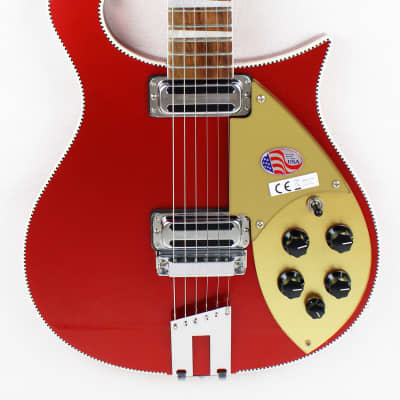 Rickenbacker 660 Electric Guitar in Ruby Red w/Hardcase
