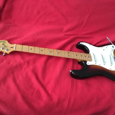 Fender  "Dan Smith" Stratocaster are 1983 3-Color Sunburst w/ Maple Fretboard image 21