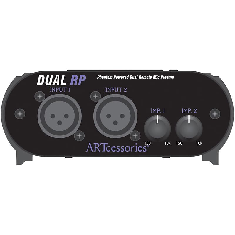 ART Dual RP Dual Phantom Powered Mic Preamplifier Reverb