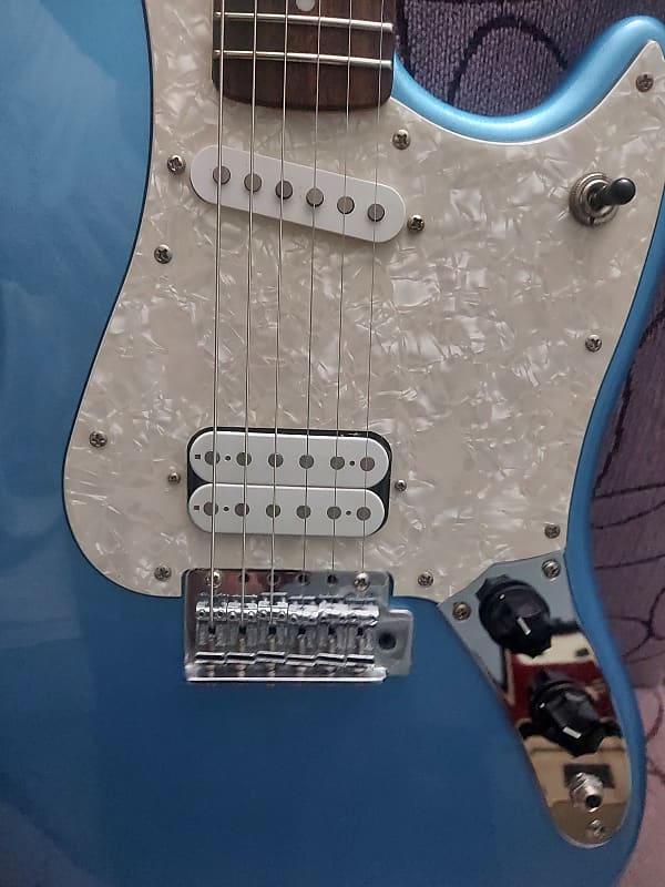 Squier FSR Vintage Modified Cyclone 2003 - 2014 - Lake Placid Blue | Reverb