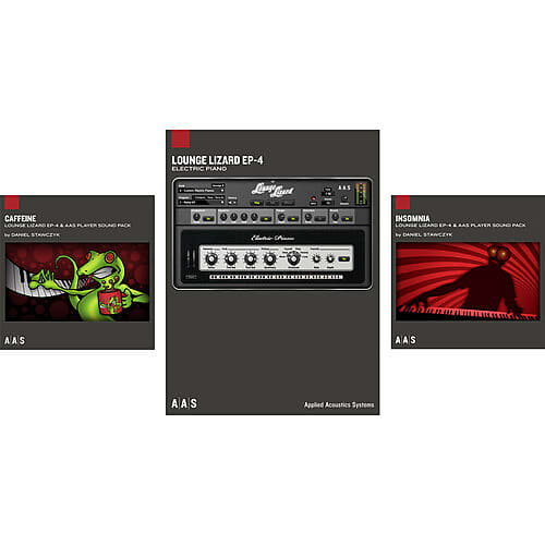 Applied Acoustics Systems Lounge Lizard EP-4 + Packs | Reverb UK