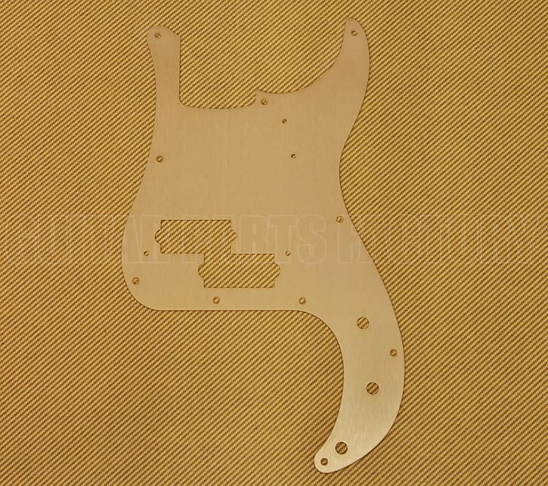 099-2020-000 Fender '57 Gold Anodized Aluminum Precision Bass Pickguard image 1
