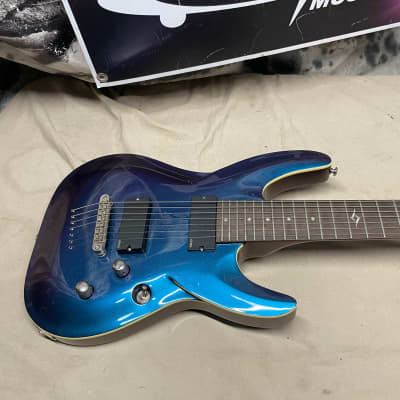 Diamond ST Series Barchetta ST 7 7-string Guitar - Galaxy Purple image 2
