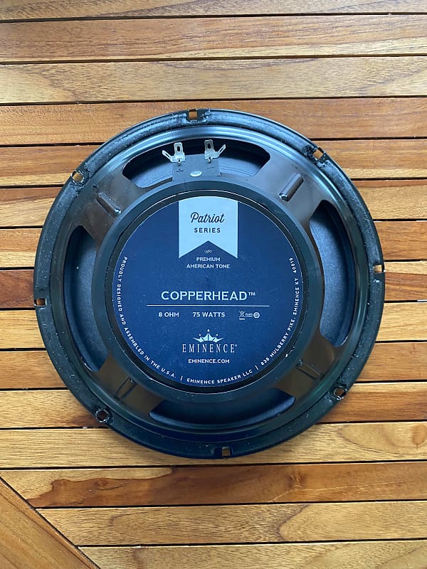Eminence Copperhead replacement speaker Reverb