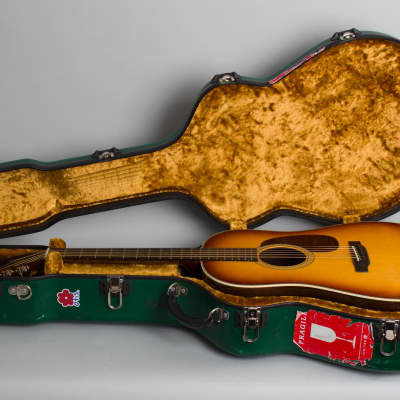 Collings DS2H-ASB Owned and played by Adam Levy Flat Top Acoustic Guitar (2022), ser. #32746, green molded Calton hard shell case. image 10