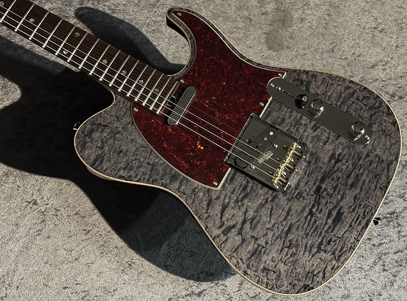 T's Guitars DTL-Classic 22 Trans Black[Made in Japan] | Reverb