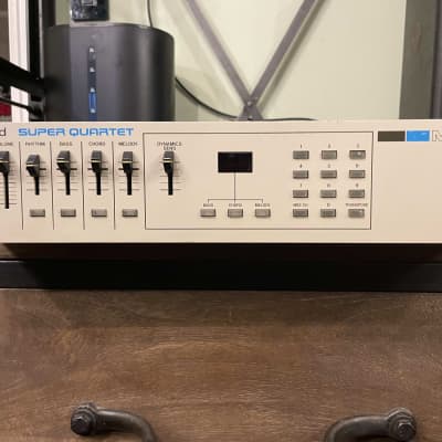 Roland MKS-7 Super Quartet Synthesizer Module rare white edition