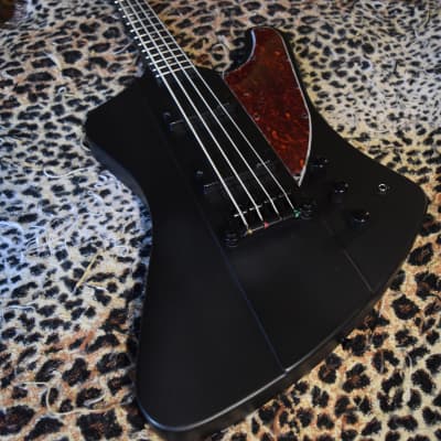 Harley Benton TB-70 SBK Murdered Out! Deluxe Series Bass 2020 Black Matte image 5