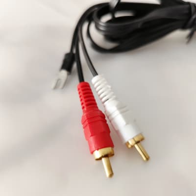 Phono Tonearm Cable 1,5mts - MDIN 5-pin to RCA w Ground image 4