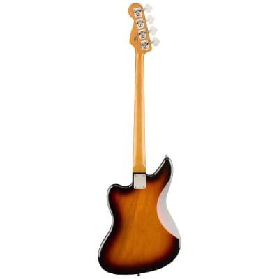 Squier Classic Vibe Jaguar Bass Guitar (3-Color Sunburst) image 4