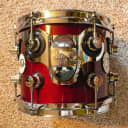 DW Design Series 7x8 Mounted Tom - Cherry Stain - Great Condition