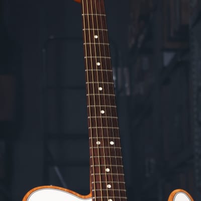 Fender Acoustasonic Player Telecaster Acoustic Electric Guitar in Arctic White image 9