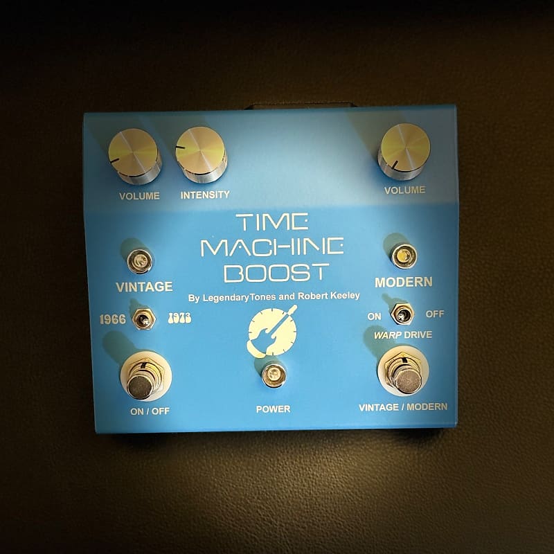 Keeley Time Machine Boost 2000's - Blue | Reverb