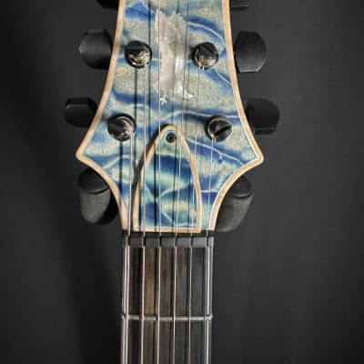 Paul Reed Smith Private Stock #8738 Custom 24 Fat Back 2021 Faded Blue Jean image 8