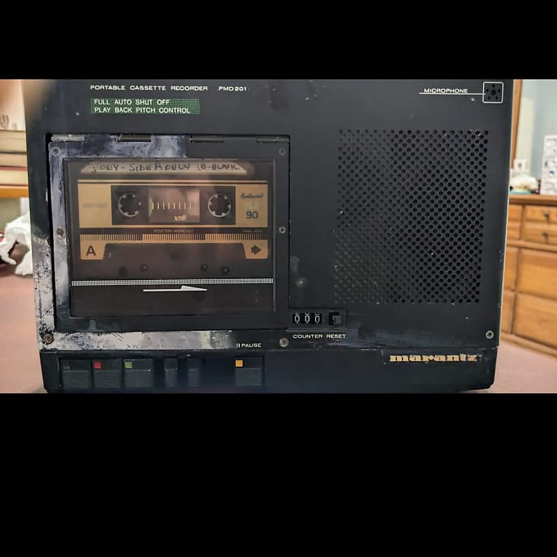 Marantz PMD 201 Vintage Portable Cassette Recorder Reverb