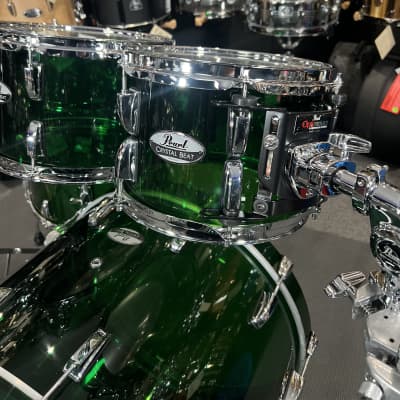 *Limited Edition* Pearl Crystal Beat Acrylic 10/12/16/22" Drum Set Kit in Emerald Glass #754 image 6