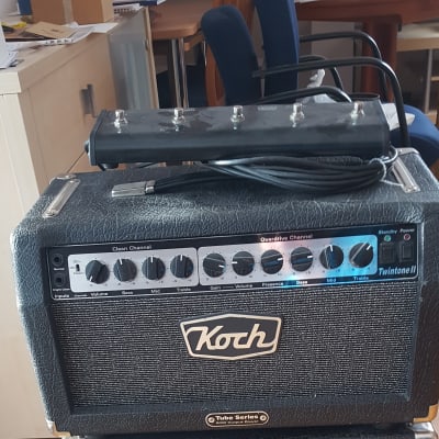 Koch Twintone II Guitar Tube Amplifier Head 50W - EU w/Koch footswitch for sale