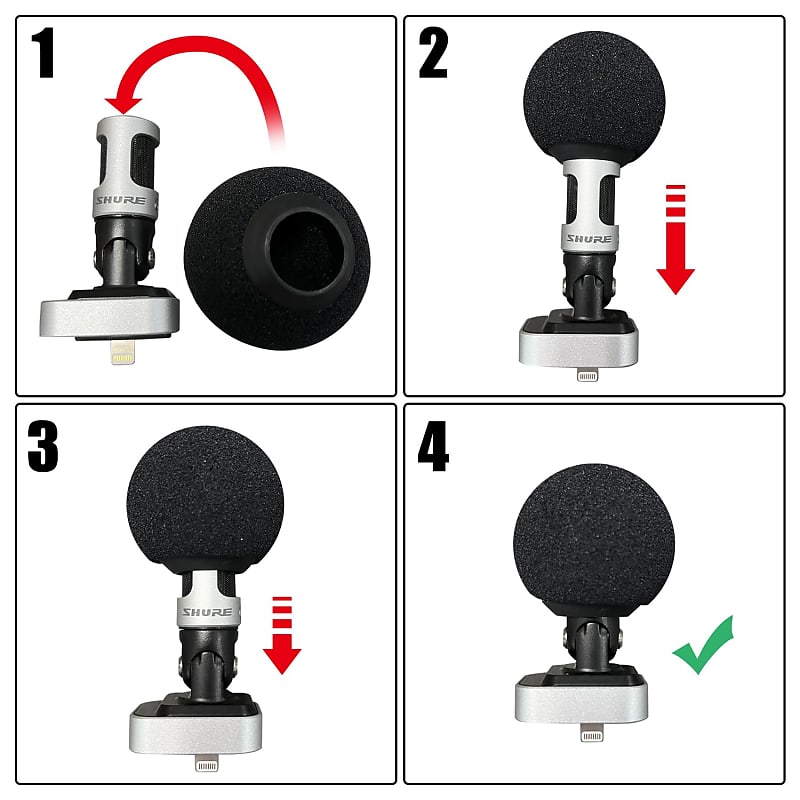 Digital Stereo Condenser Microphone - Clips Onto Ios Devices, Lightning Connector, Professional Sound Out Of An Ios-Compatible Clip-On Mic image 1