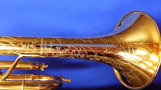 Getzen Doc Severinsen Prototype 2001 Gold Plated Trumpet Getzen Doc Severinsen Prototype 2001 Gold Plated Trumpet