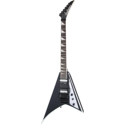 Jackson JS32 Rhoads Electric Guitar (Black with White Bevels)(New) image 7