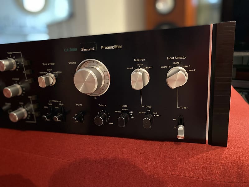 SANSUI CA-2000 Preamplifier in Very Good Condition  			