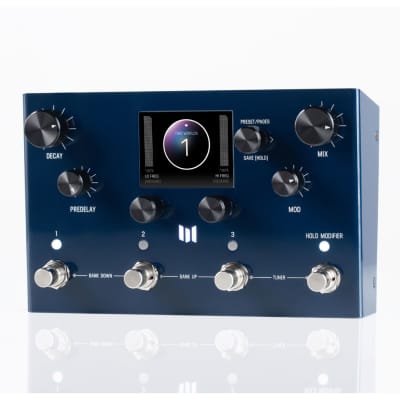 Reverb.com listing, price, conditions, and images for meris-mercuryx-modular-reverb-system-pedal