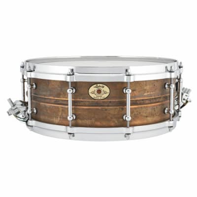 Ludwig 5x14" LCS514CTD Concert Series Snare Drum P89 Concert Strainer. VIDEO DEMO Natural Raw Copper image 11