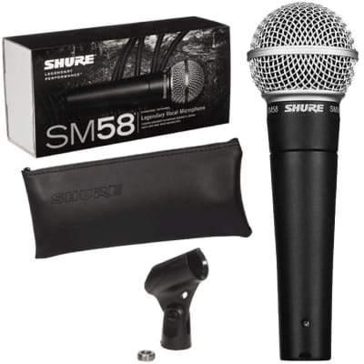 Shure SM58 Handheld Cardioid Dynamic Microphone