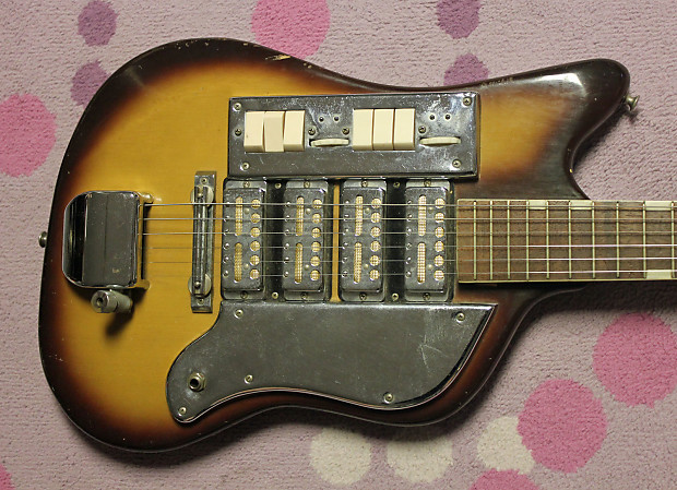 Teisco SS4L 1964 Sunburst