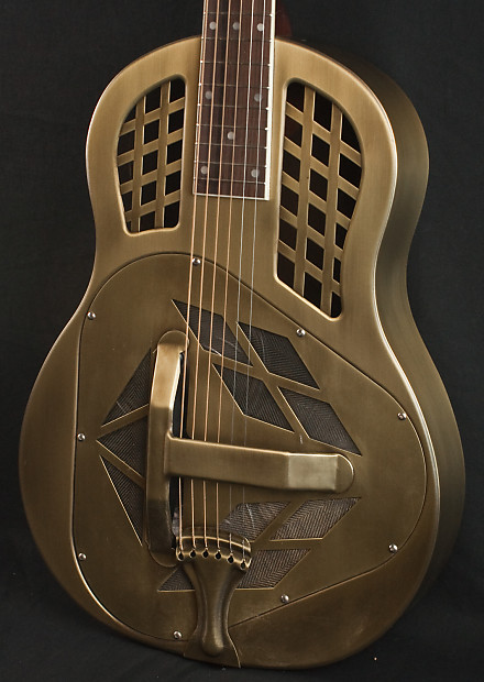 Republic Classic Tri Cone Style 205 Resonator Guitar 03941 Reverb