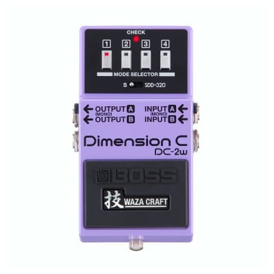Boss DC-2W Dimension C Waza Guitar Pedal & Roland Black Series 6 inch Patch Cables image 7