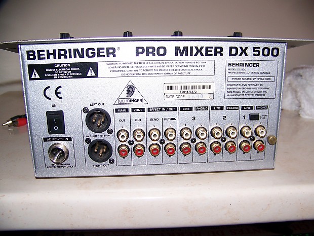 Behringer DX 500 Pro DJ Mixer | Reverb