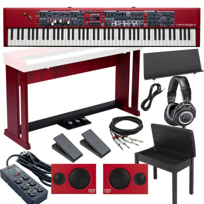 Nord Stage 4 88 Stage Keyboard COMPLETE HOME BUNDLE